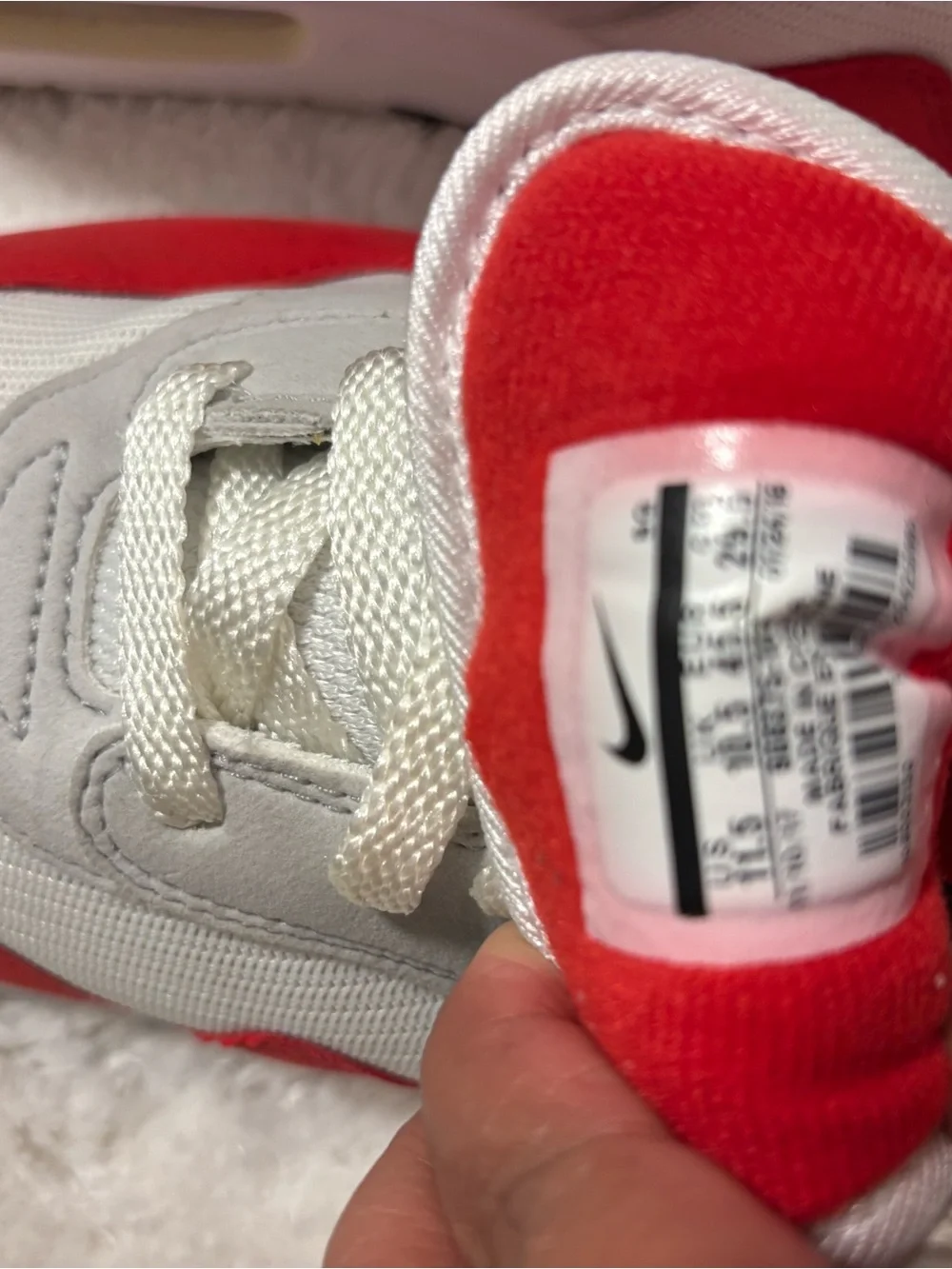 Nike breathable white